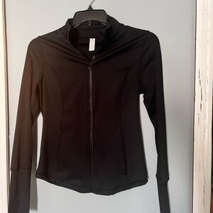 Women's Black Zip-Up Jacket